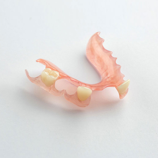 Flexible partial dentures